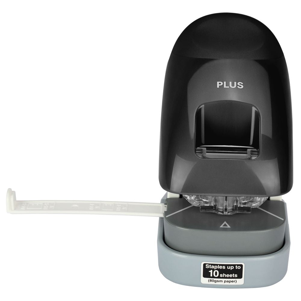 Capsator fara capse Plus SL-112, capacitate 10 coli, negru