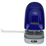 Capsator fara capse Plus SL-112, capacitate 10 coli, albastru