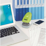 Capsator fara capse Plus SL-112, capacitate 10 coli, verde