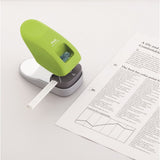 Capsator fara capse Plus SL-112, capacitate 10 coli, verde