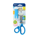 Foarfeca Plus Kids, 14.5 x 5.2 cm, albastru