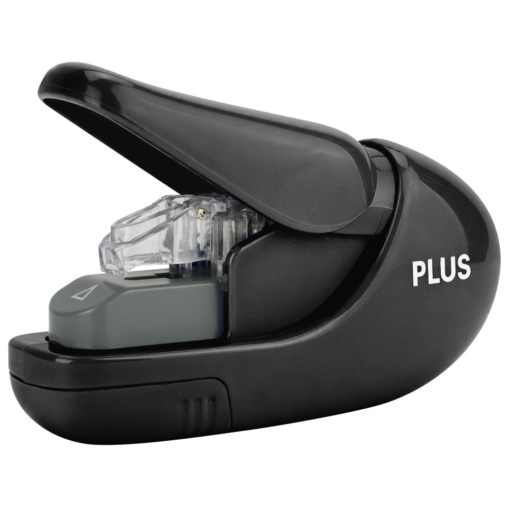 Capsator fara capse Plus SL-106, capacitate 5 coli, negru