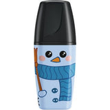 Textmarker Stabilo Boss mini Frosty Friends, 5 culori / blister
