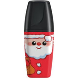 Textmarker Stabilo Boss mini Frosty Friends, 5 culori / blister