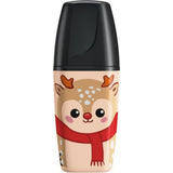 Textmarker Stabilo Boss mini Frosty Friends, 5 culori / blister