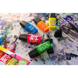 Textmarker Stabilo Boss mini by Snooze One, 6 culori / set, negru, roz, portocaliu, albastru, galben, verde, etui caton