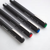Fineliner Stabilo dr!ver, 0.4 mm, F, 4 culori / set