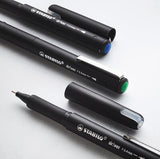 Fineliner Stabilo dr!ver, 0.4 mm, F, rosu