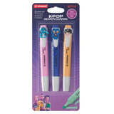 Textmarker Stabilo swing cool K-Pop Demon Hunters,Saja Boys, 3 culori / set