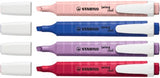 Textmarker Stabilo swing cool NatureCOLORS Wildflower, 4 culori / set