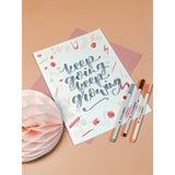 Carioca Stabilo Pen 68 Brush, cu varf tip pensula, 12 culori / set, cutie carton Arty