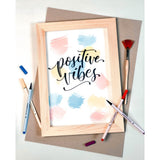 Carioca Stabilo Pen 68 Brush, cu varf tip pensula, 12 culori / set, cutie carton Arty