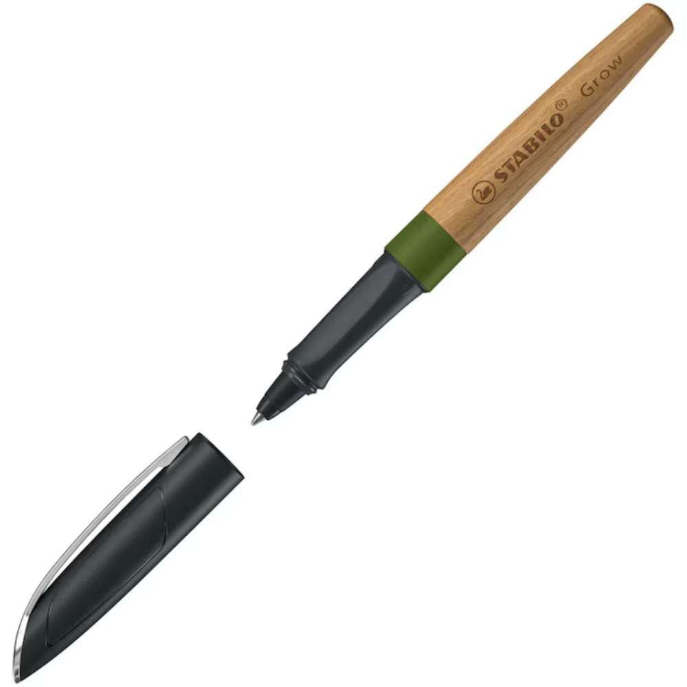 Pix Stabilo Grow, 0.5 mm, M, materiale eco, moss green/oak