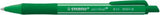 Pix cu mecanism Stabilo Pointball colorful, 0.5 mm, 87% plastic biodegradabil, verde