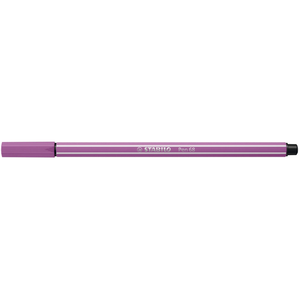 Carioca Stabilo Pen 68 Pastellove, 1 mm, 12 culori / set, etui caton