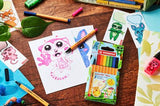Fineliner Stabilo Point 88 Mini Animal Vibes, 0.4 mm, 8 culori / set