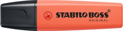 Textmarker Stabilo Boss Original Pastel, mellow coral red