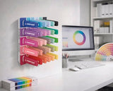 Textmarker Stabilo Boss Pantone, set de birou cu 30 nuante