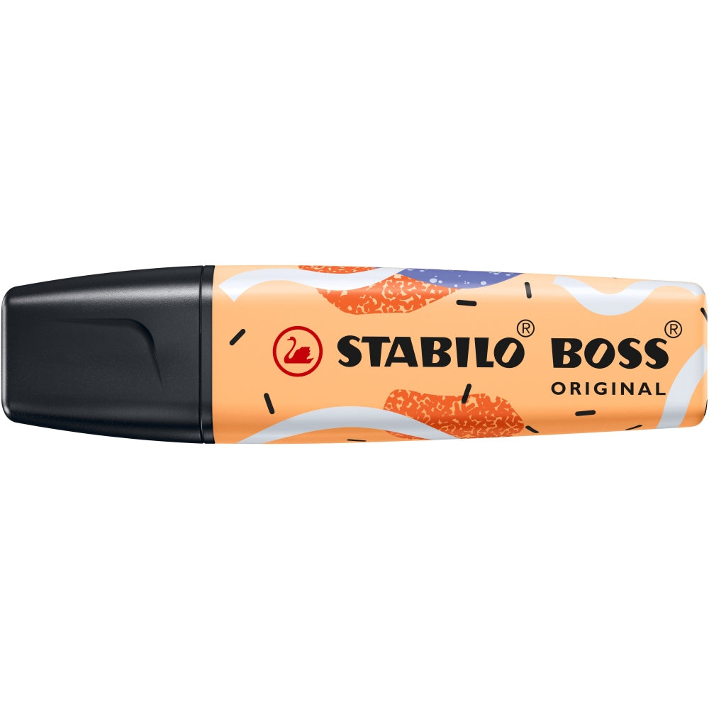 Textmarker Stabilo Boss Original by Ju Schnee, 4 culori / blister, hint of mint, cloudy blue, frozen fuchsia, pale orange