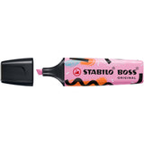 Textmarker Stabilo Boss Original by Ju Schnee, 4 culori / blister, hint of mint, cloudy blue, frozen fuchsia, pale orange