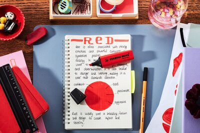 Textmarker Stabilo Boss Original Realred, carmine