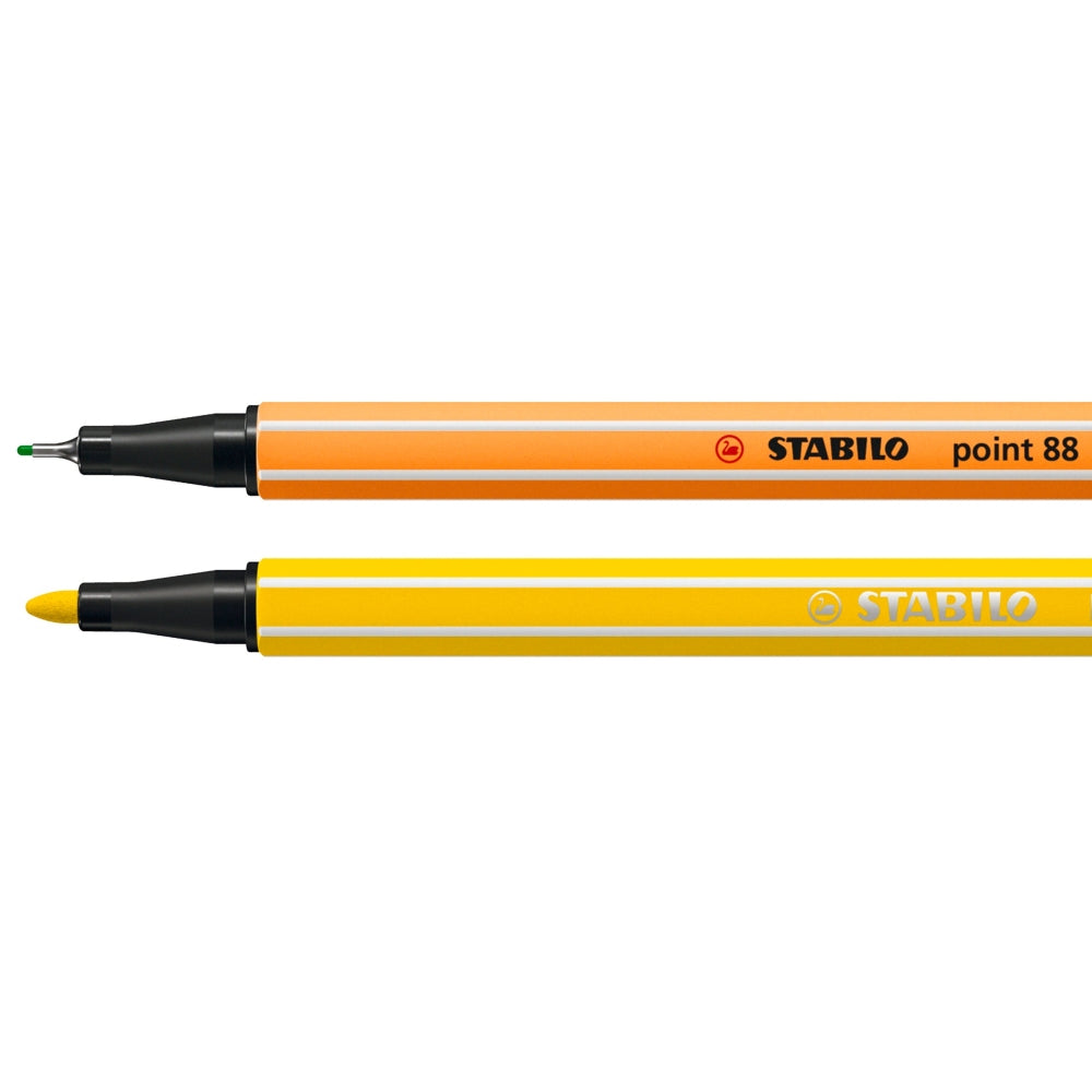 Stabilo Pen 68 x 34 culori, fineliner Stabilo Point 88 x 34 culori, 68 culori / set, etui carton Arty