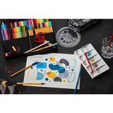 Stabilo Pen 68 x 34 culori, fineliner Stabilo Point 88 x 34 culori, 68 culori / set, etui carton Arty