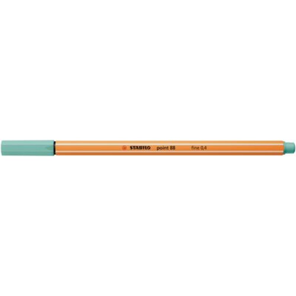 Fineliner Stabilo Point 88, 0.4 mm, verde eucalip