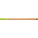 Fineliner Stabilo Point 88, 0.4 mm, verde pastelat