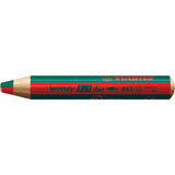 Creioane colorate Stabilo woody 3 in 1 duo, 10 mm, 10 bucati / set, ascutitoare, etui carton