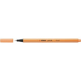 Fineliner Stabilo Point 88, 0.4 mm, portocaliu pastelat