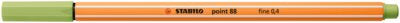 Fineliner Stabilo Point 88, 0.4 mm, verde fistic