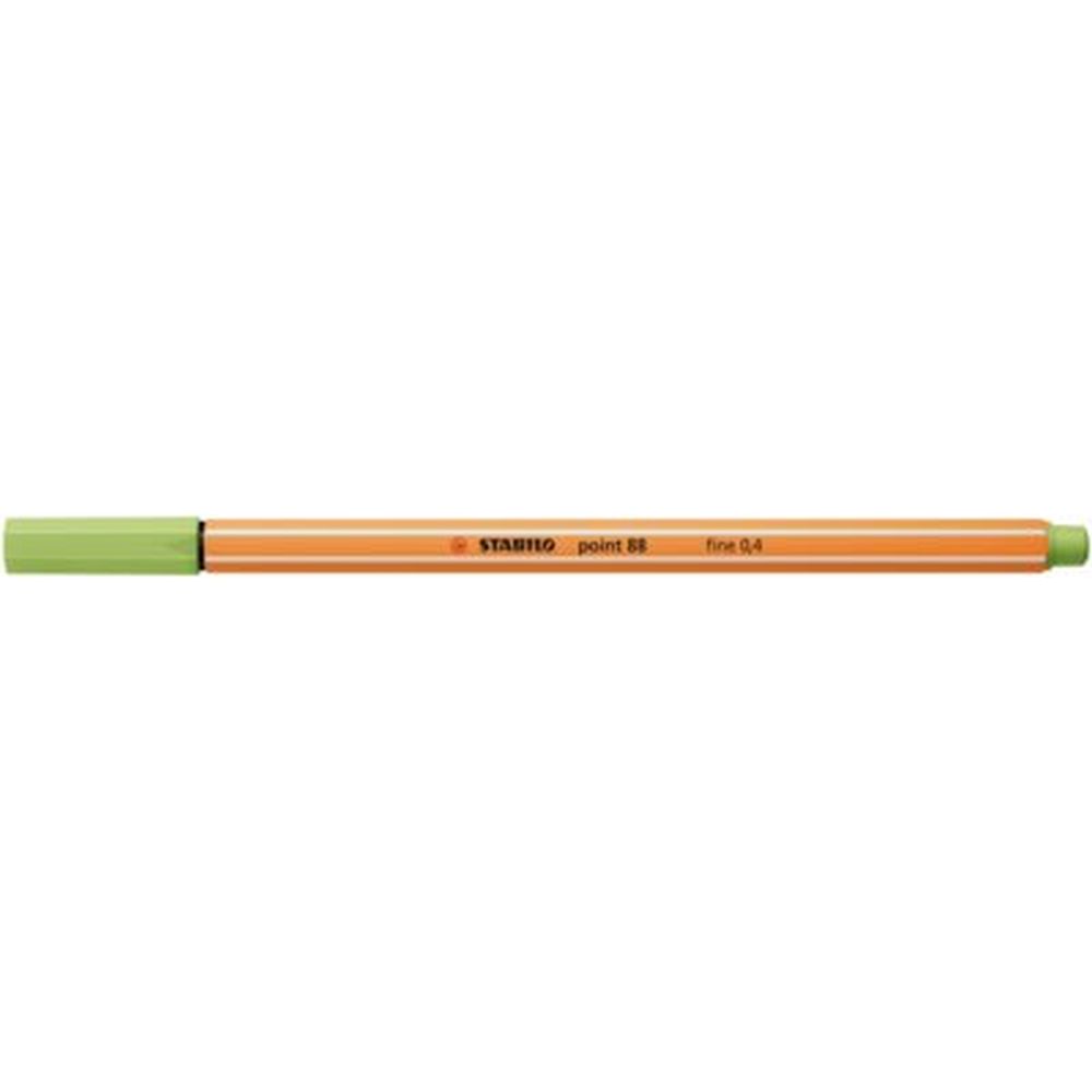 Fineliner Stabilo Point 88, 0.4 mm, verde fistic