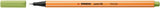 Fineliner Stabilo Point 88, 0.4 mm, verde fistic