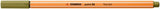 Fineliner Stabilo Point 88, 0.4 mm, verde noroios