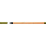 Fineliner Stabilo Point 88, 0.4 mm, verde noroios