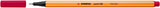 Fineliner Stabilo Point 88, 0.4 mm, 45 culori / set, suport pahar metalica