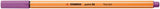 Fineliner Stabilo Point 88, 0.4 mm, mov pruna