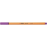 Fineliner Stabilo Point 88, 0.4 mm, mov pruna