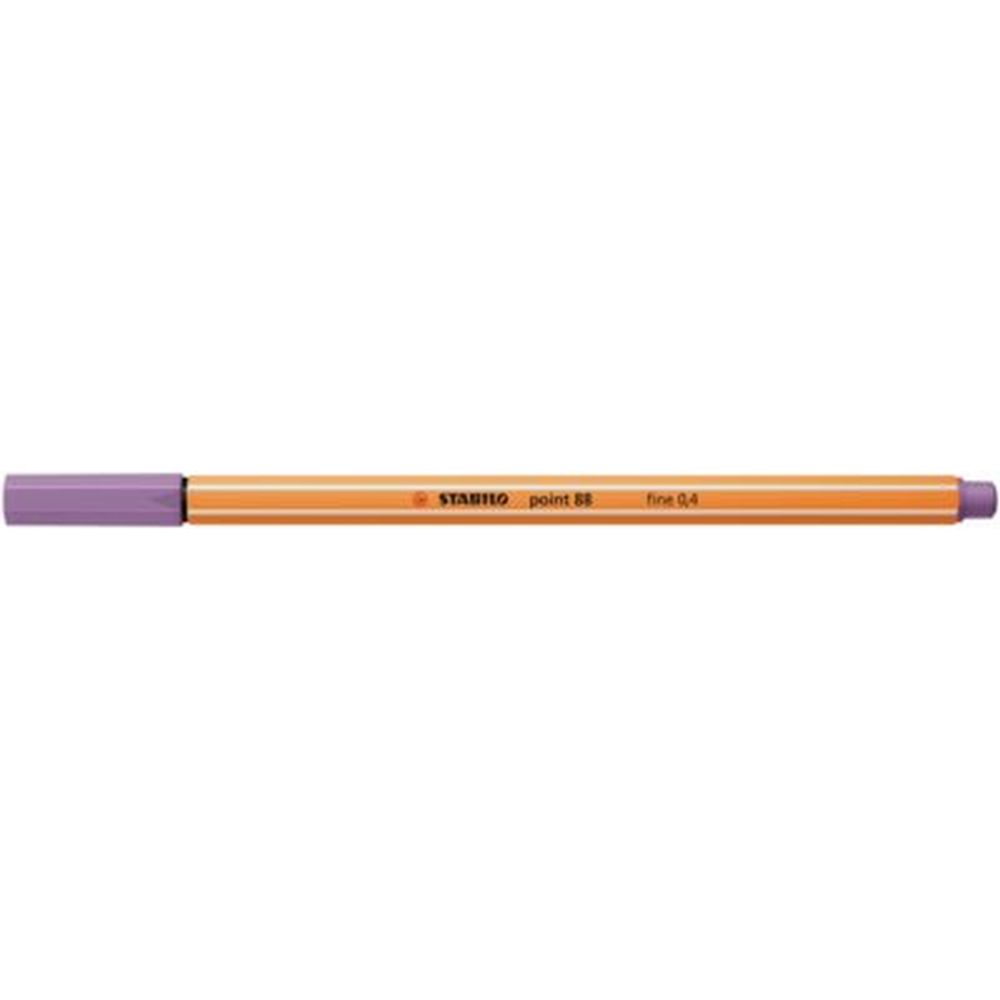 Fineliner Stabilo Point 88, 0.4 mm, gri violet