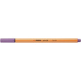Fineliner Stabilo Point 88, 0.4 mm, gri violet