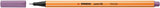 Fineliner Stabilo Point 88, 0.4 mm, gri violet