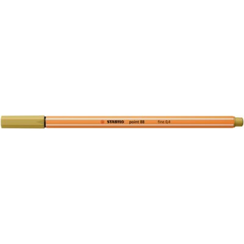 Fineliner Stabilo Point 88, 0.4 mm, verde kaki