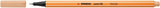 Fineliner Stabilo Point 88, 0.4 mm, maro deschis beige