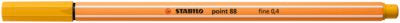 Fineliner Stabilo Point 88, 0.4 mm, maro curry