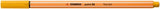 Fineliner Stabilo Point 88, 0.4 mm, maro curry