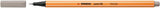Fineliner Stabilo Point 88, 0.4 mm, gri warm grey