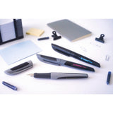 Stilou Stabilo Flow Activ, M, 0.5 mm, negru, 1 rezerva, blister