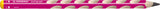 Creion grafit Stabilo EASYgraph, 3.15 mm, HB, ergonomic, pentru stangaci, ascutioare, radiera, pink, blister