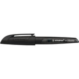 Stilou Stabilo EASYbirdy Twilight Sky, M, black, 1 rezerva, blister